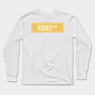 Rodeo dr yellow Long Sleeve T-Shirt